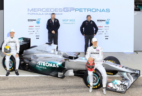 Mercedes GP - что нам удалось узнать о них.