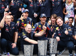 Red Bull взяли кубок конструкторов